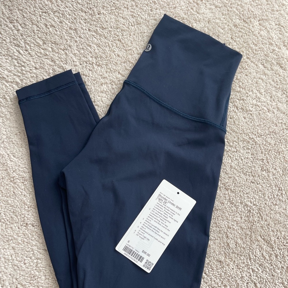 Lululemon Wunder Under SHR 28” Tights